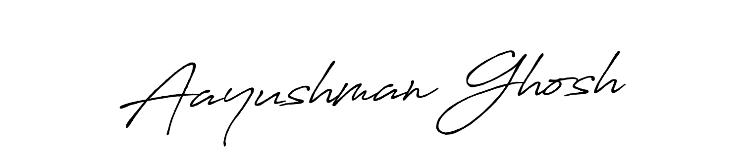 How to Draw Aayushman Ghosh signature style? Antro_Vectra_Bolder is a latest design signature styles for name Aayushman Ghosh. Aayushman Ghosh signature style 7 images and pictures png