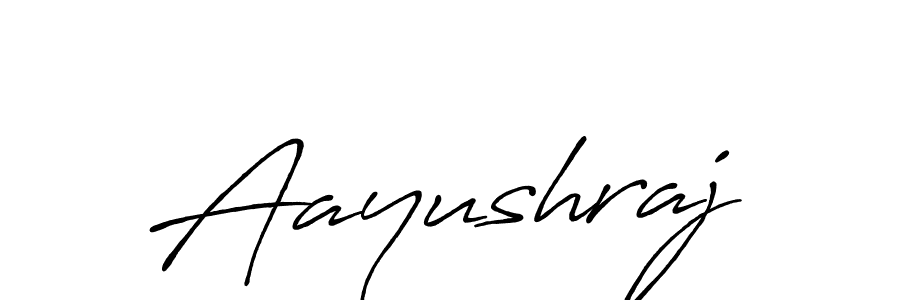 Aayushraj stylish signature style. Best Handwritten Sign (Antro_Vectra_Bolder) for my name. Handwritten Signature Collection Ideas for my name Aayushraj. Aayushraj signature style 7 images and pictures png