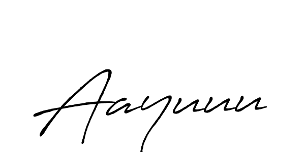 It looks lik you need a new signature style for name Aayuuu. Design unique handwritten (Antro_Vectra_Bolder) signature with our free signature maker in just a few clicks. Aayuuu signature style 7 images and pictures png