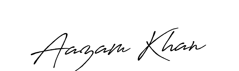 Also You can easily find your signature by using the search form. We will create Aazam Khan name handwritten signature images for you free of cost using Antro_Vectra_Bolder sign style. Aazam Khan signature style 7 images and pictures png