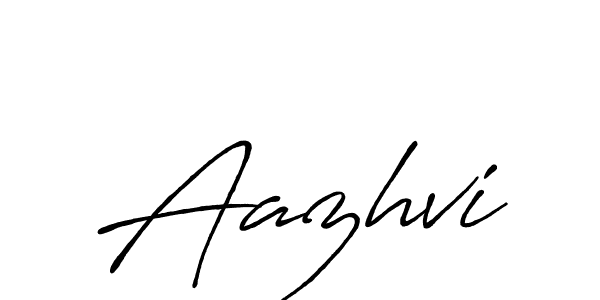 Make a beautiful signature design for name Aazhvi. Use this online signature maker to create a handwritten signature for free. Aazhvi signature style 7 images and pictures png
