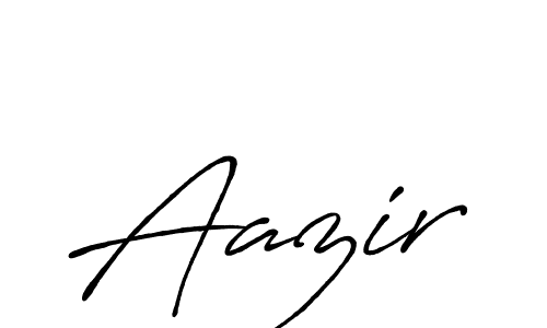 Create a beautiful signature design for name Aazir. With this signature (Antro_Vectra_Bolder) fonts, you can make a handwritten signature for free. Aazir signature style 7 images and pictures png