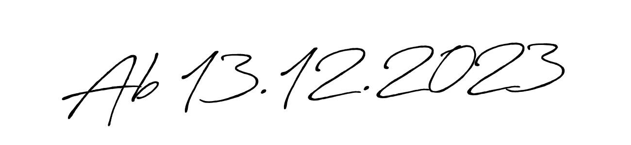 It looks lik you need a new signature style for name Ab 13.12.2023. Design unique handwritten (Antro_Vectra_Bolder) signature with our free signature maker in just a few clicks. Ab 13.12.2023 signature style 7 images and pictures png