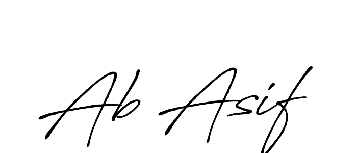 It looks lik you need a new signature style for name Ab Asif. Design unique handwritten (Antro_Vectra_Bolder) signature with our free signature maker in just a few clicks. Ab Asif signature style 7 images and pictures png