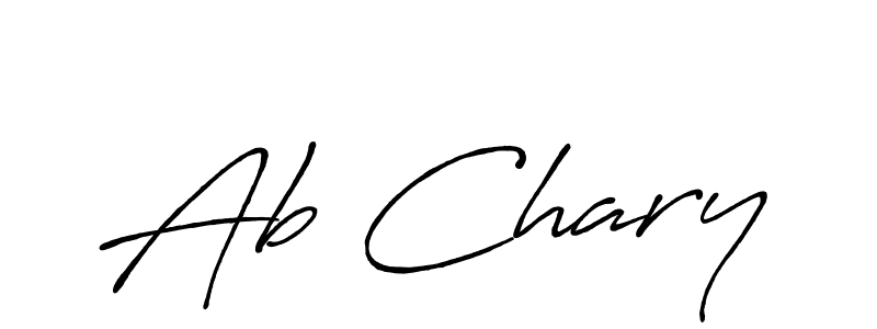 Make a beautiful signature design for name Ab Chary. Use this online signature maker to create a handwritten signature for free. Ab Chary signature style 7 images and pictures png