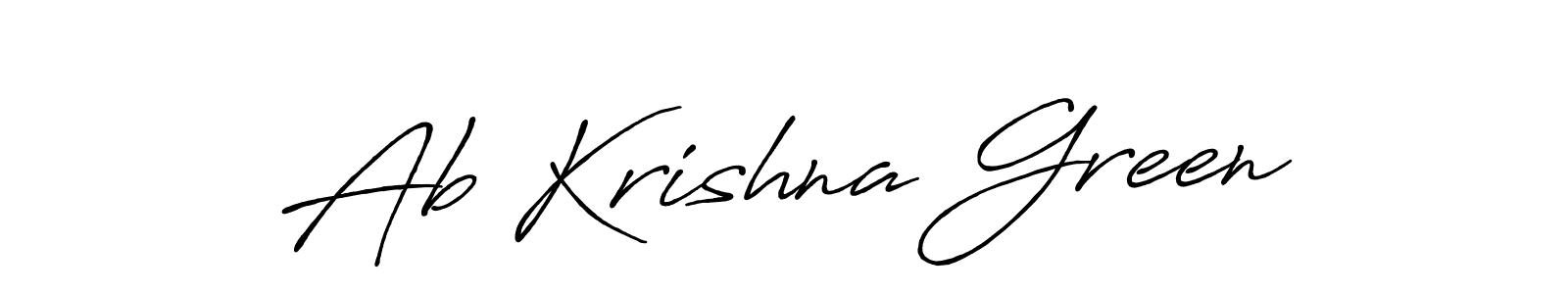 It looks lik you need a new signature style for name Ab Krishna Green. Design unique handwritten (Antro_Vectra_Bolder) signature with our free signature maker in just a few clicks. Ab Krishna Green signature style 7 images and pictures png