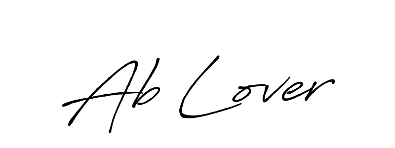 See photos of Ab Lover official signature by Spectra . Check more albums & portfolios. Read reviews & check more about Antro_Vectra_Bolder font. Ab Lover signature style 7 images and pictures png