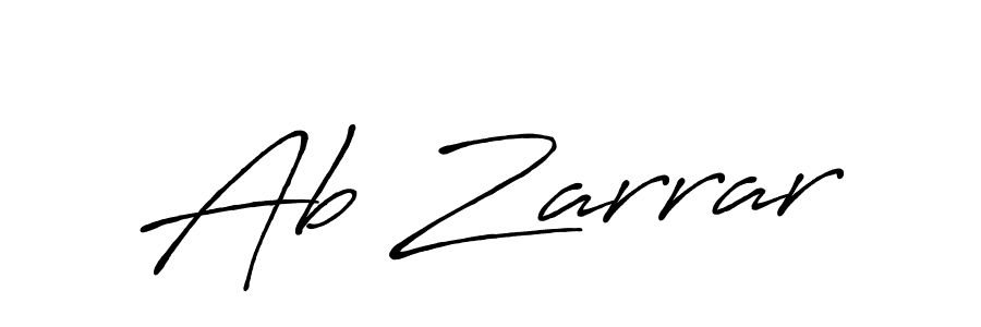 The best way (Antro_Vectra_Bolder) to make a short signature is to pick only two or three words in your name. The name Ab Zarrar include a total of six letters. For converting this name. Ab Zarrar signature style 7 images and pictures png