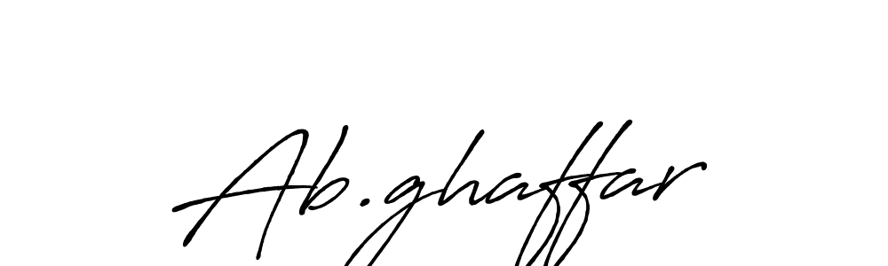 Make a beautiful signature design for name Ab.ghaffar. Use this online signature maker to create a handwritten signature for free. Ab.ghaffar signature style 7 images and pictures png