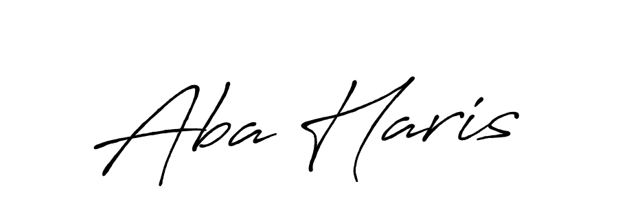 Make a short Aba Haris signature style. Manage your documents anywhere anytime using Antro_Vectra_Bolder. Create and add eSignatures, submit forms, share and send files easily. Aba Haris signature style 7 images and pictures png