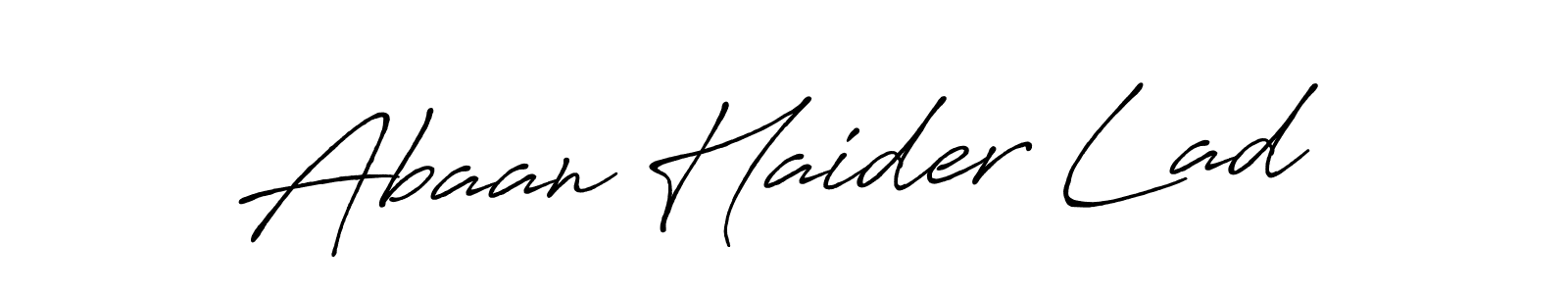 It looks lik you need a new signature style for name Abaan Haider Lad. Design unique handwritten (Antro_Vectra_Bolder) signature with our free signature maker in just a few clicks. Abaan Haider Lad signature style 7 images and pictures png