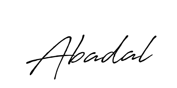 It looks lik you need a new signature style for name Abadal. Design unique handwritten (Antro_Vectra_Bolder) signature with our free signature maker in just a few clicks. Abadal signature style 7 images and pictures png