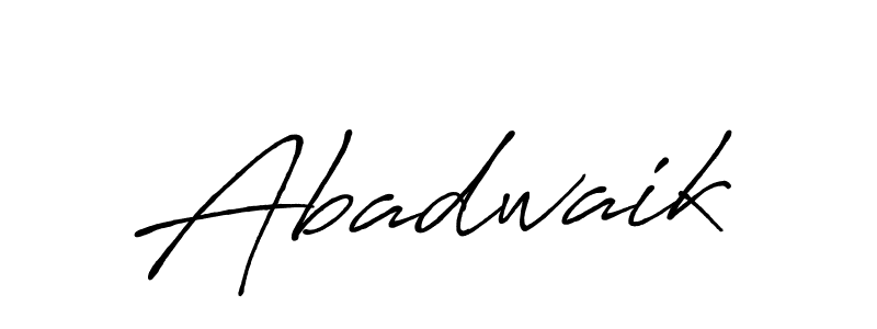 Similarly Antro_Vectra_Bolder is the best handwritten signature design. Signature creator online .You can use it as an online autograph creator for name Abadwaik. Abadwaik signature style 7 images and pictures png