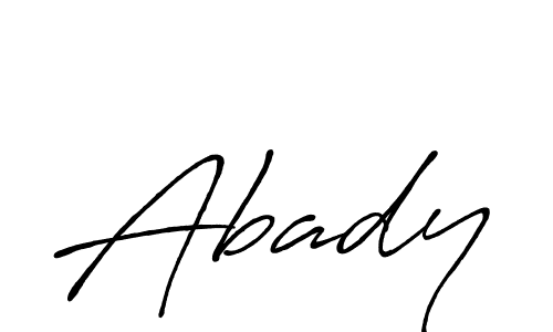 if you are searching for the best signature style for your name Abady. so please give up your signature search. here we have designed multiple signature styles  using Antro_Vectra_Bolder. Abady signature style 7 images and pictures png