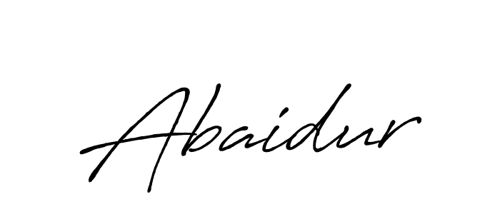 Also we have Abaidur name is the best signature style. Create professional handwritten signature collection using Antro_Vectra_Bolder autograph style. Abaidur signature style 7 images and pictures png