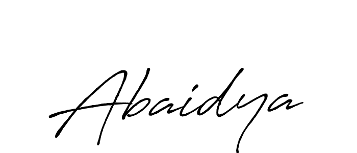 Here are the top 10 professional signature styles for the name Abaidya. These are the best autograph styles you can use for your name. Abaidya signature style 7 images and pictures png