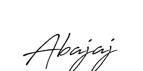 Also we have Abajaj name is the best signature style. Create professional handwritten signature collection using Antro_Vectra_Bolder autograph style. Abajaj signature style 7 images and pictures png