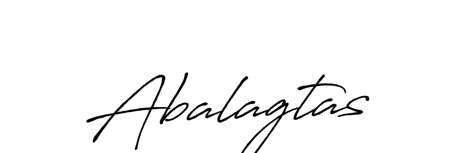 Design your own signature with our free online signature maker. With this signature software, you can create a handwritten (Antro_Vectra_Bolder) signature for name Abalagtas. Abalagtas signature style 7 images and pictures png