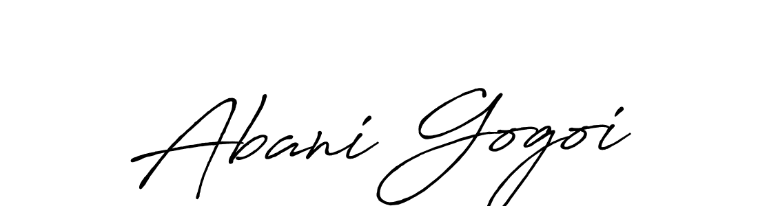 Make a short Abani Gogoi signature style. Manage your documents anywhere anytime using Antro_Vectra_Bolder. Create and add eSignatures, submit forms, share and send files easily. Abani Gogoi signature style 7 images and pictures png