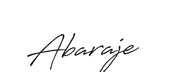 Also we have Abaraje name is the best signature style. Create professional handwritten signature collection using Antro_Vectra_Bolder autograph style. Abaraje signature style 7 images and pictures png