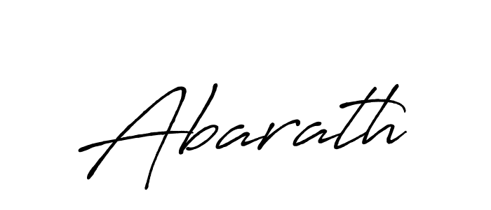 Also You can easily find your signature by using the search form. We will create Abarath name handwritten signature images for you free of cost using Antro_Vectra_Bolder sign style. Abarath signature style 7 images and pictures png