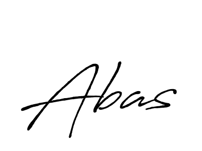 Design your own signature with our free online signature maker. With this signature software, you can create a handwritten (Antro_Vectra_Bolder) signature for name Abas. Abas signature style 7 images and pictures png