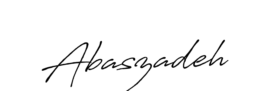 Also You can easily find your signature by using the search form. We will create Abaszadeh name handwritten signature images for you free of cost using Antro_Vectra_Bolder sign style. Abaszadeh signature style 7 images and pictures png