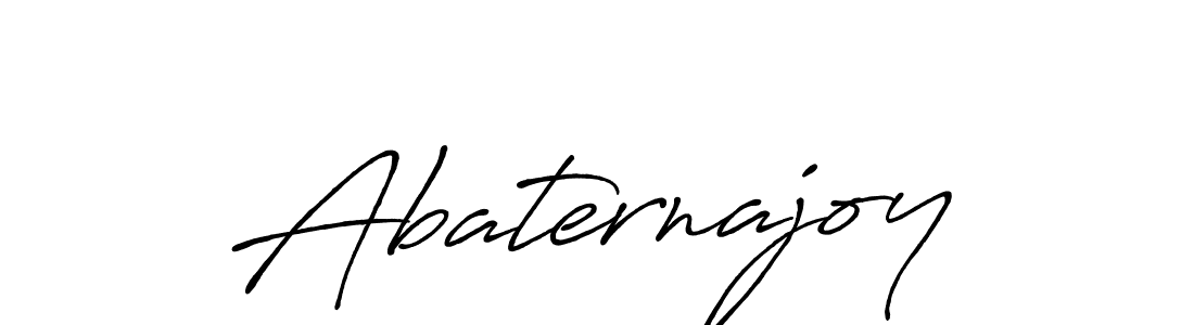 if you are searching for the best signature style for your name Abaternajoy. so please give up your signature search. here we have designed multiple signature styles  using Antro_Vectra_Bolder. Abaternajoy signature style 7 images and pictures png