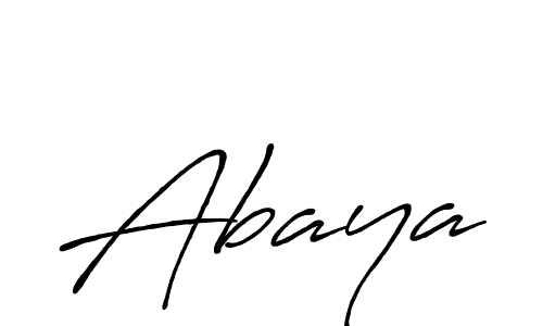 Also we have Abaya name is the best signature style. Create professional handwritten signature collection using Antro_Vectra_Bolder autograph style. Abaya signature style 7 images and pictures png