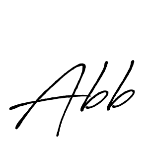 Make a beautiful signature design for name Abb. With this signature (Antro_Vectra_Bolder) style, you can create a handwritten signature for free. Abb signature style 7 images and pictures png