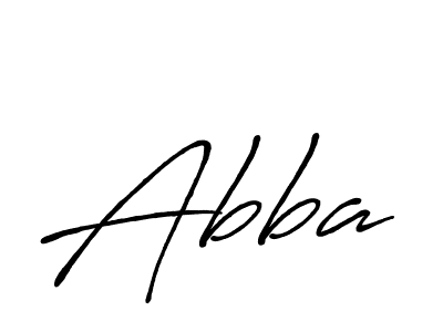 Abba stylish signature style. Best Handwritten Sign (Antro_Vectra_Bolder) for my name. Handwritten Signature Collection Ideas for my name Abba. Abba signature style 7 images and pictures png