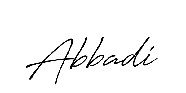 Create a beautiful signature design for name Abbadi. With this signature (Antro_Vectra_Bolder) fonts, you can make a handwritten signature for free. Abbadi signature style 7 images and pictures png