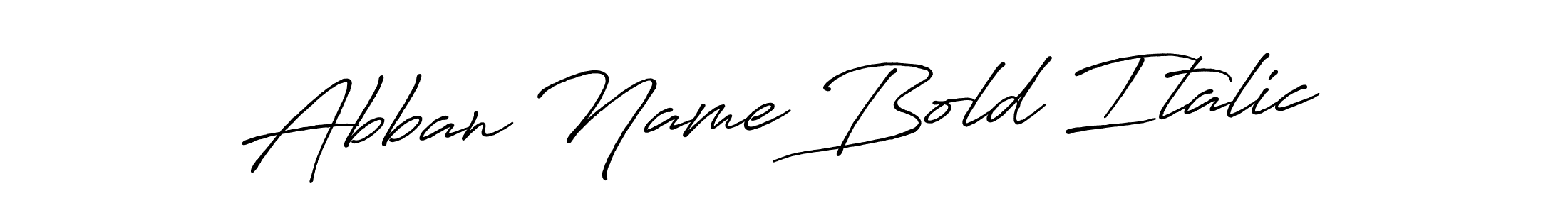 Make a short Abban Name Bold Italic signature style. Manage your documents anywhere anytime using Antro_Vectra_Bolder. Create and add eSignatures, submit forms, share and send files easily. Abban Name Bold Italic signature style 7 images and pictures png