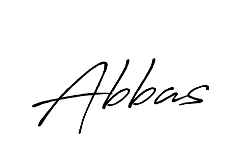 Make a beautiful signature design for name Abbas. With this signature (Antro_Vectra_Bolder) style, you can create a handwritten signature for free. Abbas signature style 7 images and pictures png