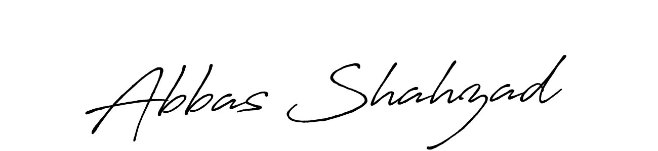 The best way (Antro_Vectra_Bolder) to make a short signature is to pick only two or three words in your name. The name Abbas Shahzad include a total of six letters. For converting this name. Abbas Shahzad signature style 7 images and pictures png