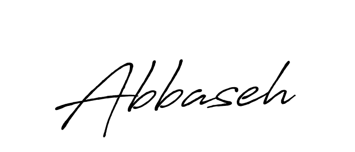 The best way (Antro_Vectra_Bolder) to make a short signature is to pick only two or three words in your name. The name Abbaseh include a total of six letters. For converting this name. Abbaseh signature style 7 images and pictures png