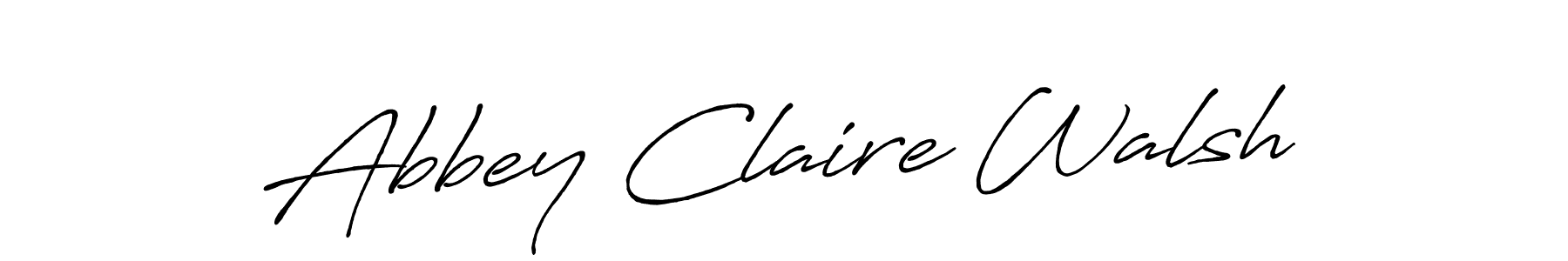 Once you've used our free online signature maker to create your best signature Antro_Vectra_Bolder style, it's time to enjoy all of the benefits that Abbey Claire Walsh name signing documents. Abbey Claire Walsh signature style 7 images and pictures png