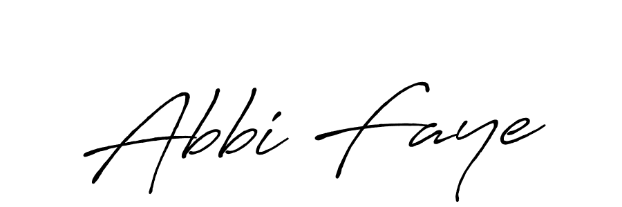The best way (Antro_Vectra_Bolder) to make a short signature is to pick only two or three words in your name. The name Abbi Faye include a total of six letters. For converting this name. Abbi Faye signature style 7 images and pictures png