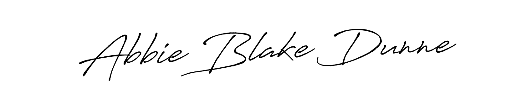 It looks lik you need a new signature style for name Abbie Blake Dunne. Design unique handwritten (Antro_Vectra_Bolder) signature with our free signature maker in just a few clicks. Abbie Blake Dunne signature style 7 images and pictures png