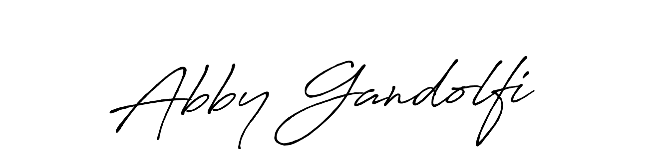 Also we have Abby Gandolfi name is the best signature style. Create professional handwritten signature collection using Antro_Vectra_Bolder autograph style. Abby Gandolfi signature style 7 images and pictures png
