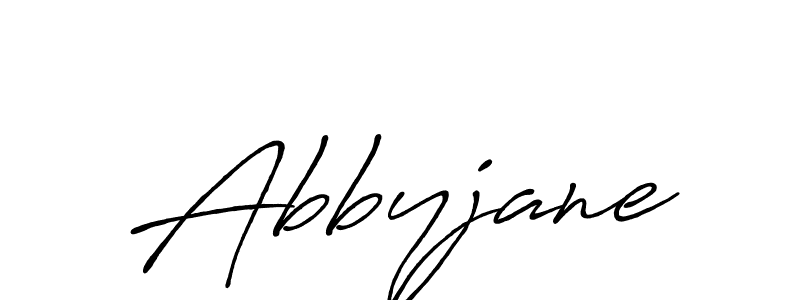 Once you've used our free online signature maker to create your best signature Antro_Vectra_Bolder style, it's time to enjoy all of the benefits that Abbyjane name signing documents. Abbyjane signature style 7 images and pictures png