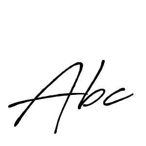 Abc stylish signature style. Best Handwritten Sign (Antro_Vectra_Bolder) for my name. Handwritten Signature Collection Ideas for my name Abc. Abc signature style 7 images and pictures png