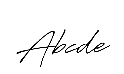 How to make Abcde name signature. Use Antro_Vectra_Bolder style for creating short signs online. This is the latest handwritten sign. Abcde signature style 7 images and pictures png