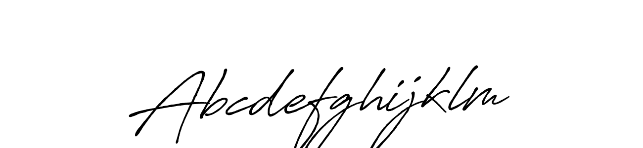 Design your own signature with our free online signature maker. With this signature software, you can create a handwritten (Antro_Vectra_Bolder) signature for name Abcdefghijklm. Abcdefghijklm signature style 7 images and pictures png