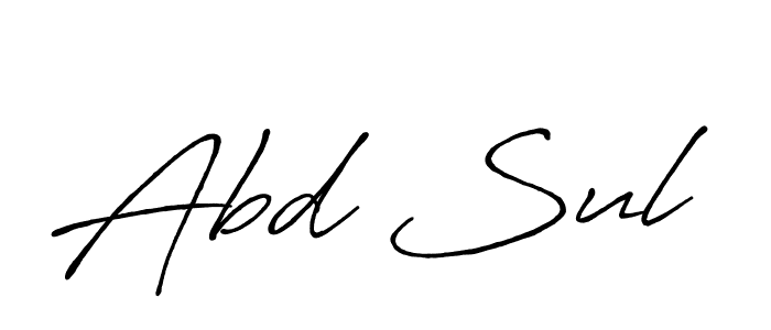It looks lik you need a new signature style for name Abd Sul. Design unique handwritten (Antro_Vectra_Bolder) signature with our free signature maker in just a few clicks. Abd Sul signature style 7 images and pictures png
