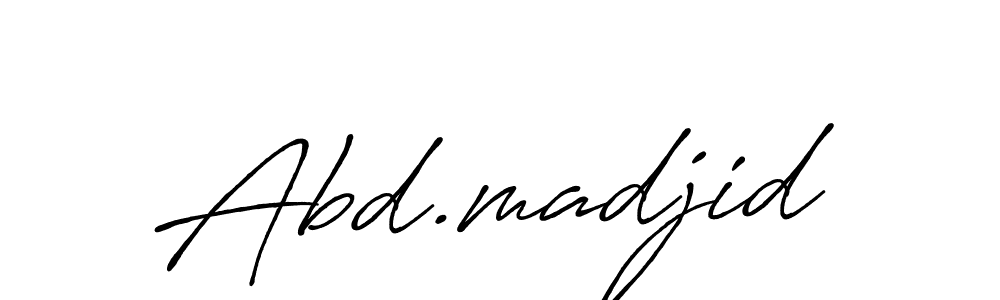 Here are the top 10 professional signature styles for the name Abd.madjid. These are the best autograph styles you can use for your name. Abd.madjid signature style 7 images and pictures png