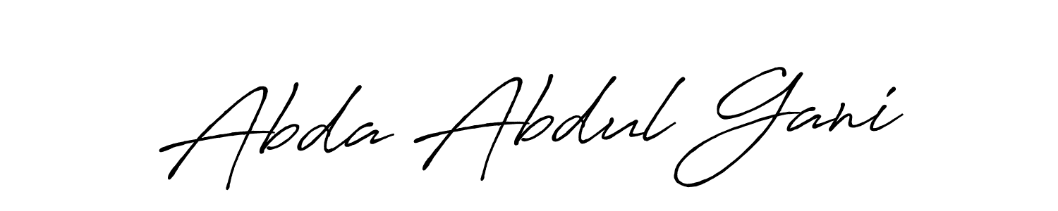 You can use this online signature creator to create a handwritten signature for the name Abda Abdul Gani. This is the best online autograph maker. Abda Abdul Gani signature style 7 images and pictures png