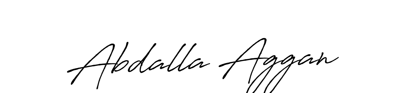 It looks lik you need a new signature style for name Abdalla Aggan. Design unique handwritten (Antro_Vectra_Bolder) signature with our free signature maker in just a few clicks. Abdalla Aggan signature style 7 images and pictures png