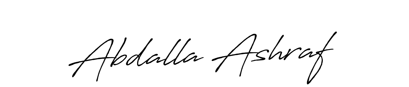 How to Draw Abdalla Ashraf signature style? Antro_Vectra_Bolder is a latest design signature styles for name Abdalla Ashraf. Abdalla Ashraf signature style 7 images and pictures png