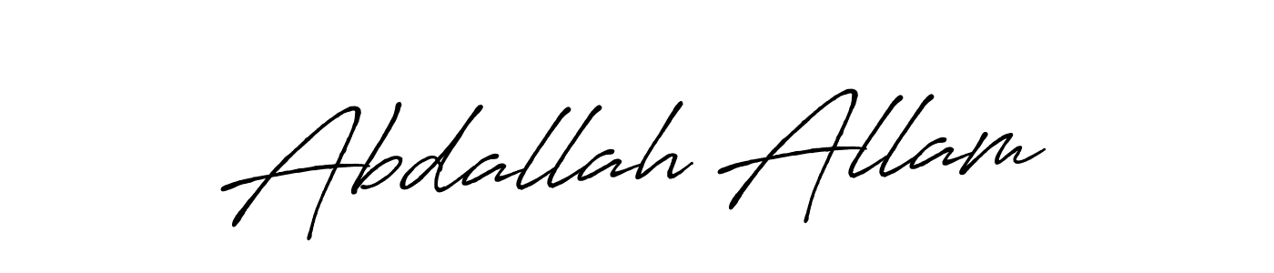 Check out images of Autograph of Abdallah Allam name. Actor Abdallah Allam Signature Style. Antro_Vectra_Bolder is a professional sign style online. Abdallah Allam signature style 7 images and pictures png